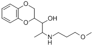 CAS 登录号：7562-63-2， alpha-[1-[(3-甲氧基丙基)氨基]乙基]-1,4-苯并二恶烷-2-甲醇