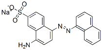 CAS 登录号:75627-23-5, 8-氨基-5-(萘基偶氮)萘-2-磺酸钠