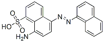 CAS 登录号:75627-24-6, 8-氨基-5-(萘基偶氮)萘-1-磺酸