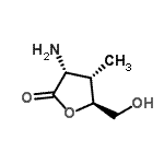 CAS#: 756430-26-9, (3R,4S,5S)-3-Amino-5-(hydroxymethyl)-4-methyldihydro-2(3H)-furanone