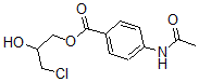 CAS 登录号:75645-15-7, alpha-氯甲基乙二醇单-4-乙酰氨基苯甲酸酯