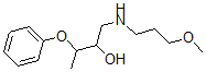 CAS 登录号：7565-15-3， 1-(3-甲氧基丙基氨基)-3-(苯氧基)丁烷-2-醇