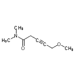 CAS#: 756500-15-9, 5-Methoxy-N,N-dimethyl-3-pentynamide