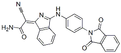 CAS#: 75655-06-0, 2-Cyano-2-[3-[[4-(1,3-Dihydro-1,3-Dioxo-2H-Isoindol-2-Yl)Phenyl]Amino]-1H-Isoindol-1-Ylidene]Acetamide