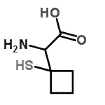 CAS#: 756765-00-1, Amino(1-sulfanylcyclobutyl)acetic acid