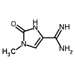 CAS#: 756799-99-2, 1-Methyl-2-oxo-2,3-dihydro-1H-imidazole-4-carboximidamide
