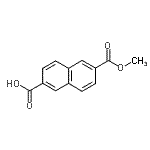 CAS#: 7568-08-3, 6-(Methoxycarbonyl)-2-naphthoic acid