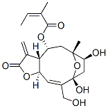 CAS#: 75680-26-1, (Z)-2-Methyl-2-Butenoic Acid [(3aR,4R,6R,7S,9R,10Z,11aR)-2,3,3a,4,5,6,7,8,9,11a-Decahydro-7,9-Dihydroxy-10-Hydroxymethyl-6-Methyl-3-Methylene-2-Oxo-6,9-Epoxycyclodeca[b]Furan-4-Yl] Ester