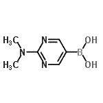 CAS 登录号：756817-82-0， [2-(二甲基氨基)-5-嘧啶基]硼酸