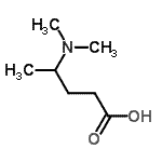 CAS 登录号：756874-19-8， 4-二甲基氨基戊烷酸