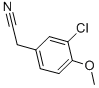 CAS 登录号：7569-58-6， 3-氯-4-甲氧基-苯乙腈