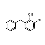 CAS 登录号：756900-93-3， 3-(2-吡啶基甲基)-1,2-苯二酚
