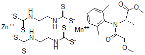 CAS 登录号：75701-74-5， 甲霜灵-代森锰锌