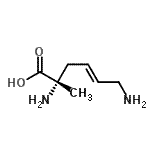 CAS#: 757180-31-7, (2S,4E)-2,6-Diamino-2-methyl-4-hexenoic acid