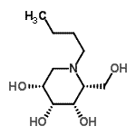 CAS#: 757235-48-6, (2R,3S,4R,5R)-1-Butyl-2-(hydroxymethyl)-3,4,5-piperidinetriol