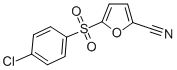 CAS#: 75745-61-8, 5-(4-Chlorophenyl)Sulfonylfuran-2-Carbonitrile