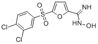 CAS#: 75745-96-9, 5-(3,4-Dichlorophenyl)Sulfonyl-N'-Hydroxyfuran-2-Carboximidamide