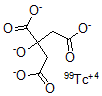 CAS#: 75746-45-1, 2-Hydroxypropane-1,2,3-Tricarboxylic Acid Technetium salt