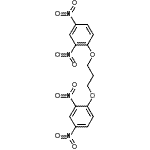 CAS#: 75762-43-5, 1,1'-[1,3-Propanediylbis(oxy)]bis(2,4-dinitrobenzene)