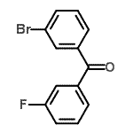 CAS#: 75762-58-2, (3-Bromophenyl)(3-fluorophenyl)methanone