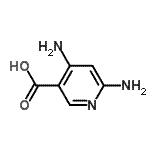 CAS#: 75776-48-6, 4,6-Diaminonicotinic acid