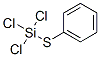 CAS 登录号：7579-91-1， 三氯(苯基硫代)-硅烷