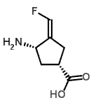 CAS 登录号：757942-70-4， (1S,3S,4Z)-3-氨基-4-(氟亚甲基)环戊烷羧酸