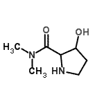 CAS#: 757967-87-6, 3-Hydroxy-N,N-dimethylprolinamide