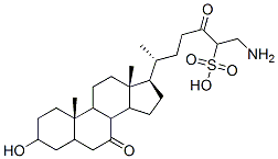 CAS#: 75808-01-4, 2-[[(4R)-4-[(3R,5S,10S,13R,17R)-3-Hydroxy-10,13-Dimethyl-7-Oxo-1,2,3,4,5,6,8,9,11,12,14,15,16,17-Tetradecahydrocyclopenta[a]Phenanthren-17-Yl]Pentanoyl]Amino]Ethanesulfonic Acid