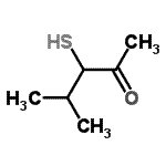 CAS#: 75832-79-0, 4-Methyl-3-sulfanyl-2-pentanone