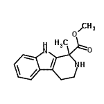 CAS#: 75837-23-9, Methyl 1-methyl-2,3,4,9-tetrahydro-1H-beta-carboline-1-carboxylate