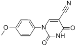 CAS#: 75837-81-9, 1-(4-Methoxyphenyl)-2,4-Dioxo-1,2,3,4-Tetrahydro-5-Pyrimidinecarbonitrile