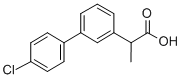 CAS 登录号：75852-56-1， 2-[3-(4-氯苯基)苯基]丙酸