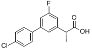 CAS 登录号：75852-61-8， 2-[3-(4-氯苯基)-5-氟苯基]丙酸