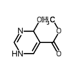 CAS#: 758641-87-1, Methyl 4-hydroxy-1,4-dihydro-5-pyrimidinecarboxylate