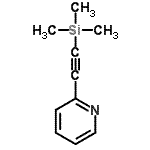 CAS#: 75867-44-6, 2-[(Trimethylsilyl)ethynyl]pyridine