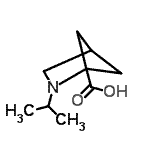 CAS 登录号：758679-85-5， 2-异丙基-2-氮杂双环[2.1.1]己烷-1-羧酸