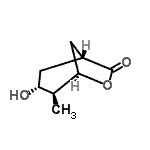 CAS#: 758719-53-8, (1R,3R,4S,5R)-3-Hydroxy-4-methyl-6-oxabicyclo[3.2.1]octan-7-one