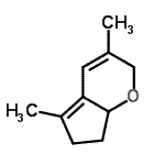 CAS#: 758720-09-1, 3,5-Dimethyl-2,6,7,7a-tetrahydrocyclopenta[b]pyran