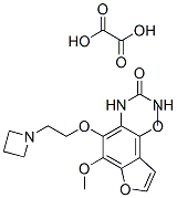 CAS#: 75883-59-9, N-(4,7-Dimethoxy-6-(2-(1-azetidinyl)ethoxy)-5-benzofuranyl)-N'-methylurea oxalate hydrate