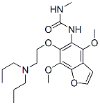 CAS#: 75902-75-9, 1-[6-[2-(Dipropylamino)Ethoxy]-4,7-Dimethoxy-1-Benzofuran-5-Yl]-3-Methylurea