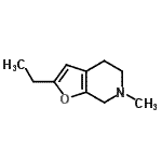 CAS#: 759422-67-8, 2-Ethyl-6-methyl-4,5,6,7-tetrahydrofuro[2,3-c]pyridine
