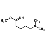 CAS#: 759442-14-3, Methyl 5-(dimethylamino)pentanimidate
