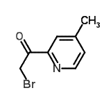 CAS#: 759442-78-9, 2-Bromo-1-(4-methyl-2-pyridinyl)ethanone