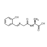 CAS 登录号：759444-17-2， (E)-N-(2-羟基苄亚基)甘氨酰-L-丙氨酸