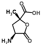 CAS#: 759457-84-6, (2R,4S)-4-Amino-2-methyl-5-oxotetrahydro-2-furancarboxylic acid