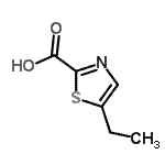 CAS#: 75954-20-0, 5-ethylthiazole-2-carboxylic acid