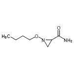 CAS#: 75959-39-6, 1-Butoxy-2-aziridinecarboxamide