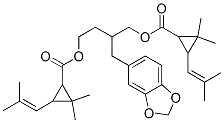 CAS#: 7597-87-7, [2-(Benzo[1,3]Dioxol-5-Ylmethyl)-4-[2,2-Dimethyl-3-(2-Methylprop-1-Enyl)Cyclopropanecarbonyl]Oxy-Butyl] 2,2-Dimethyl-3-(2-Methylprop-1-Enyl) Cyclopropane-1-Carboxylate