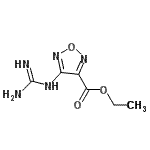 CAS#: 760129-99-5, Ethyl 4-carbamimidamido-1,2,5-oxadiazole-3-carboxylate